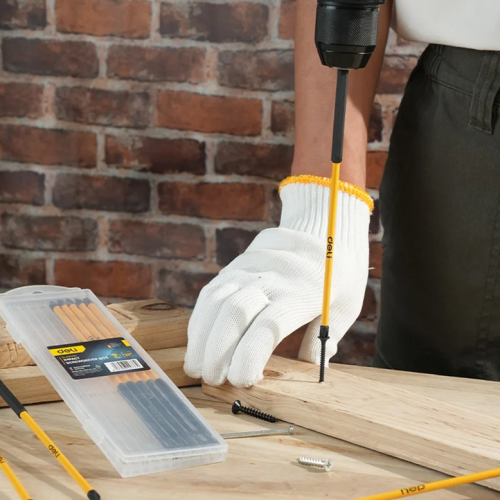 Бита Deli YS EDL251200, ударная, 10 шт., PH2 x 200 мм фото 9