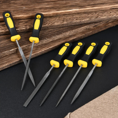 Набор надфилей Deli YS EDL2141, 160 мм, 6 шт. фото 7