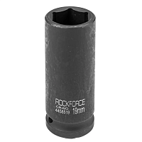 Головка ударная шестигранная глубокая RF-4458519 1/2'', 19 мм