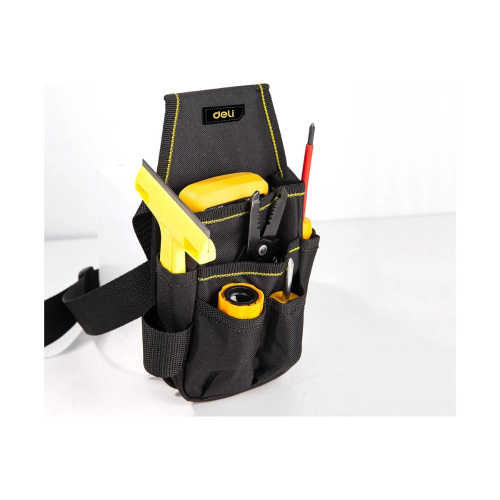 Сумка для инструментов поясная Deli YS EDL430003, 250х120х40 мм, ткань Oxford фото 2
