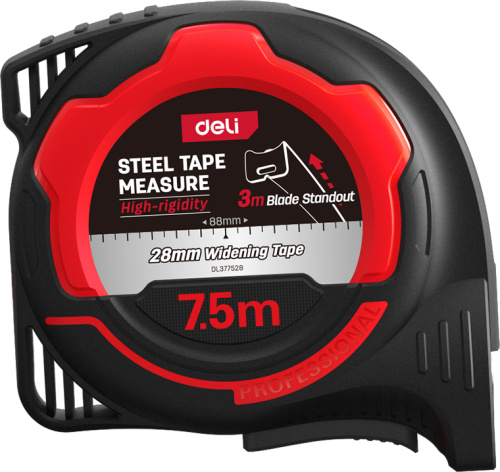 Рулетка Deli RS EDL377528 7.5 м х 28 мм