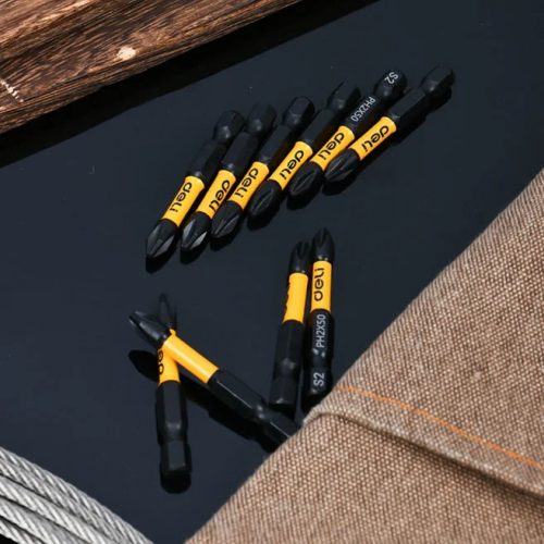 Бита  Deli YS EDL251050, ударная, 10 шт., PH2 x 50 мм фото 11