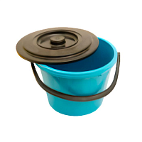 Ведро с крышкой и мерной шкалой, 6 л