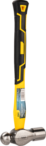 Молоток шаровой Deli YS EDL443024 0.68 кг, фибергласовая рукоятка фото 3
