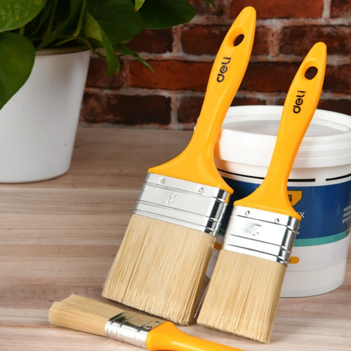 Набор кистей Deli YS EDL509157, малярных, 25/50/75 мм, смешанная щетина, 3 шт  фото 4