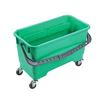 Ведро для мытья окон, 20 л, на колесах с отжимом