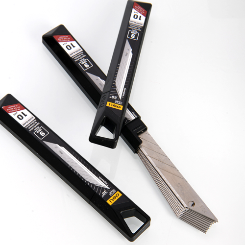 Лезвие для строительного ножа Deli EDL-DP093A, 9 мм, 10 шт. фото 4