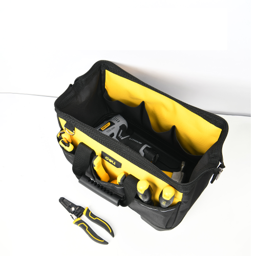 Сумка для инструментов Deli YS DL586119, 360 x 200 x 220 мм, 13 карманов фото 2