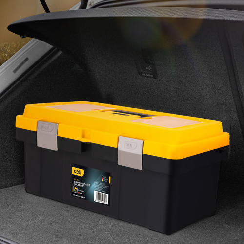 Ящик для инструмента Deli YS EDL-TC290 470x240x205 мм, пластм., металл. застежки фото 7