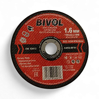 Круг отрезной по металлу BIVOL T41-150 x 1,6 x 22,2 мм