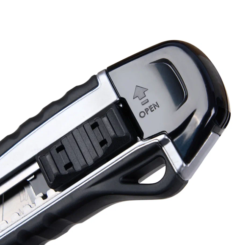 Нож строительный Miles "ZA1810G", 18 мм, усиленный фото 7