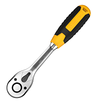 Ключ-трещотка Deli YS EDL2421 3/8", 200 мм, 45 зубов