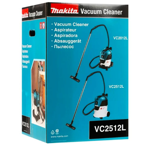 Пылесос строительный MAKITA VC2512L,1000 Вт, 25 л фото 9