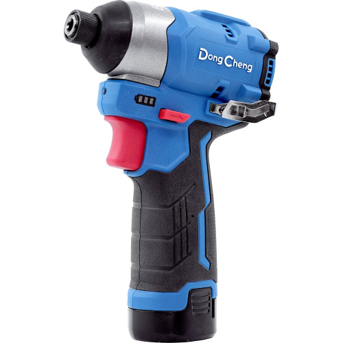 Аккумуляторный шуруповерт DongCheng DCPL04-8 (TYPE EK), 12 В, 140 Нм, 2 АКБ, 2 Ач, З/У 3 А фото 2