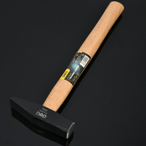 Молоток слесарный Deli YS EDL442300 0.3 кг, деревянная рукоятка фото 7