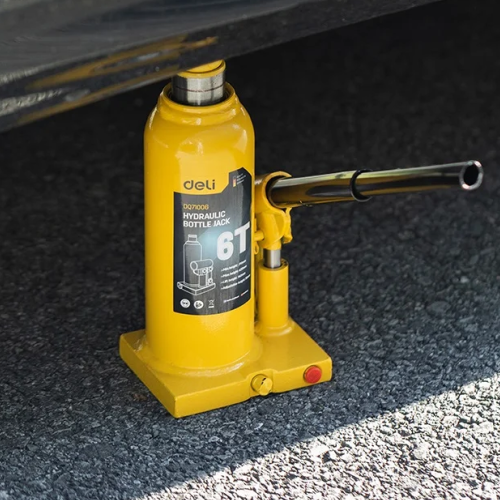 Домкрат бутылочный Deli YS EDQ71006, 6 т фото 4