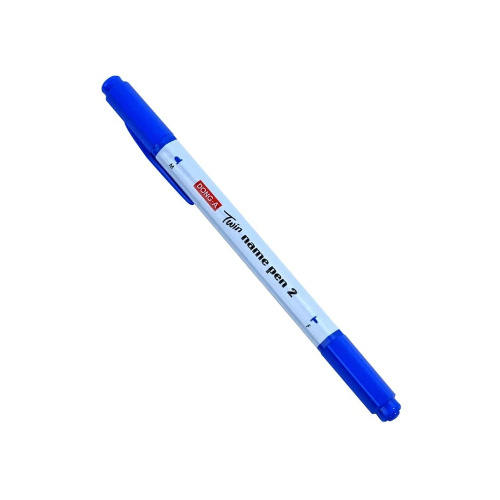 Маркер перманентный "Twin Name Pen", двусторонний фото 2