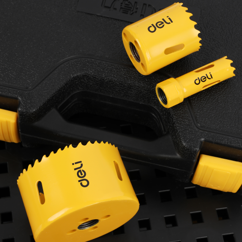 Коронка биметаллическая Deli YS EDH-SKK076-E1, 76 х 38 мм, М14 фото 2