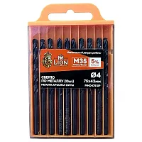 Сверло M-Lion MHD47510P, по металлу, 4,0 х 75 мм