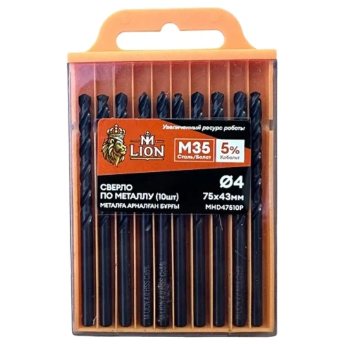 Сверло M-Lion MHD427510P, по металлу, 4,2 х 75 мм