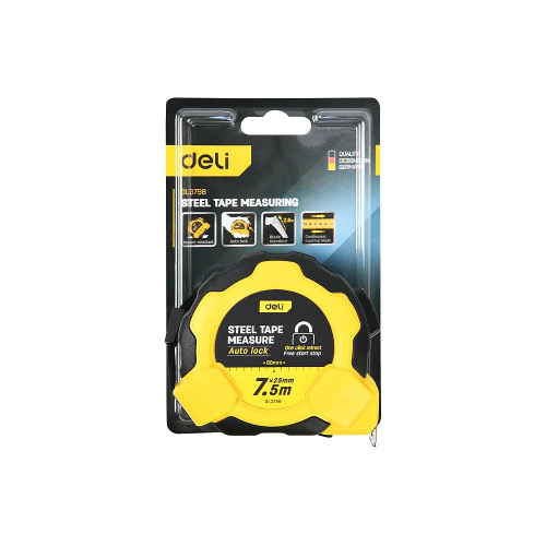 Рулетка Deli YS EDL3798 7,5 м/25 мм фото 5 Рулетка Deli YS EDL3798 7,5 м/25 мм фото 5