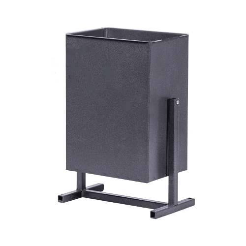 Урна уличная для мусора "№1", 24 л, хром