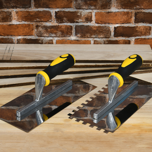 Гладилка  Deli YS EDL509321, нержавеющая, 280 x 130 мм, зуб 10 x 10 мм фото 3