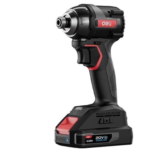 Аккумуляторный винтоверт Deli RS EDE-QZ20-1A4, 20 В, 200 Нм, 1 АКБ, 4 Ач, З/У 2А, коробка