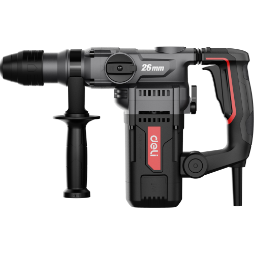 Перфоратор Deli RS EDE-DC26-3E 1100 Вт, 5 Дж, 3 режима, кейс фото 4 Перфоратор Deli RS EDE-DC26-3E 1100 Вт, 5 Дж, 3 режима, кейс фото 4