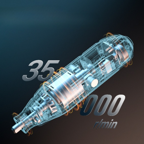 Гравер Deli YS EDL-DM03-E1, сетевой, 130 Вт, цанга 3 мм, коробка фото 4