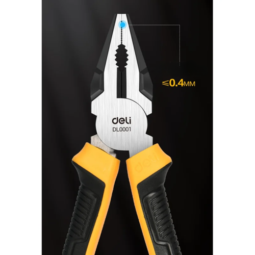 Плоскогубцы Deli YS EDL0003 200 мм, 2-х компонентные рукоятки фото 10 Плоскогубцы Deli YS EDL0003 200 мм, 2-х компонентные рукоятки фото 10