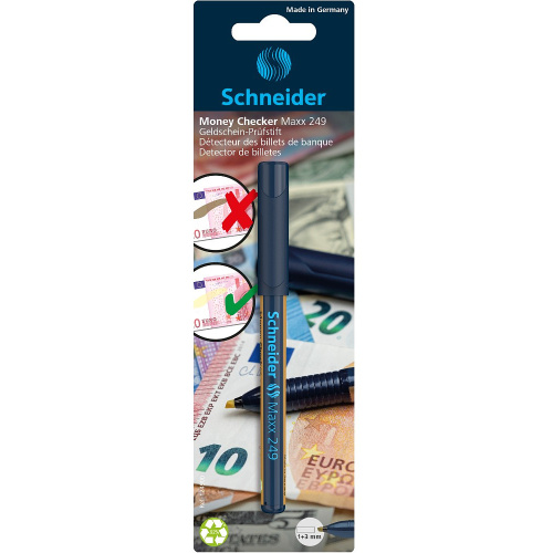 Маркер для проверки банкнот “Maxx 249”, 1-3 мм, прозрачный фото 2