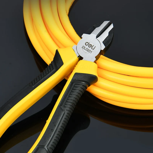 Бокорезы Deli YS EDL0201, 160 мм, 2-х компонентные рукоятки фото 3 Бокорезы Deli YS EDL0201, 160 мм, 2-х компонентные рукоятки фото 3