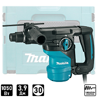 Перфоратор MAKITA HR3001CJ, 1050 Вт, 3.6 Дж, SDS-plus