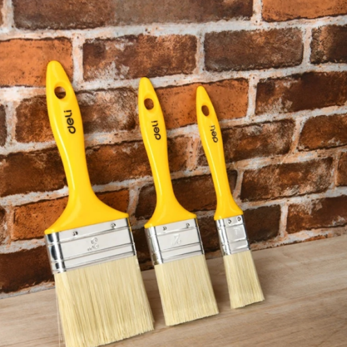 Набор кистей Deli YS EDL509157, малярных, 25/50/75 мм, смешанная щетина, 3 шт  фото 5