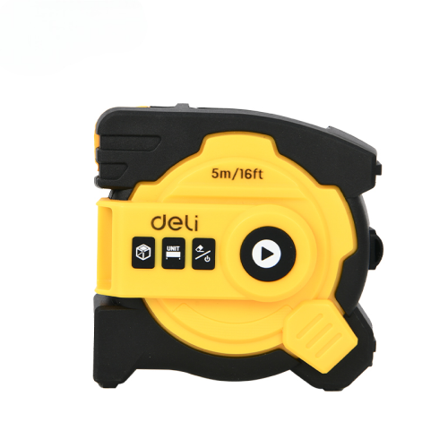 Рулетка с дальномером лазерным Deli YS EDL4172B, 5м/50м