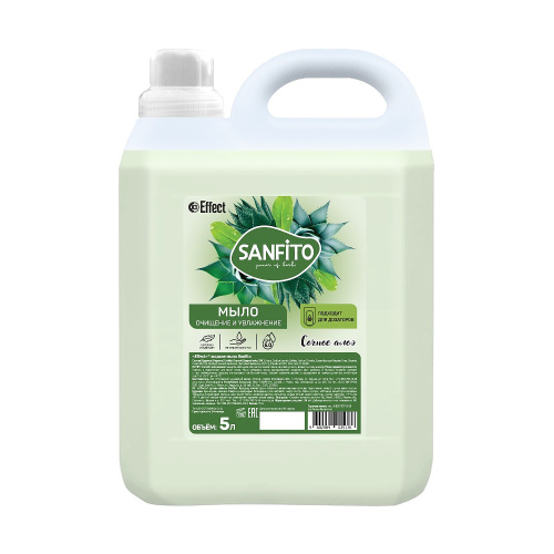 Мыло жидкое "Effect Sanfito" сочное алоэ, 5 л