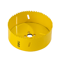 Коронка биметаллическая Deli YS EDH-SKK114-E1, 114 х 38 мм, М14