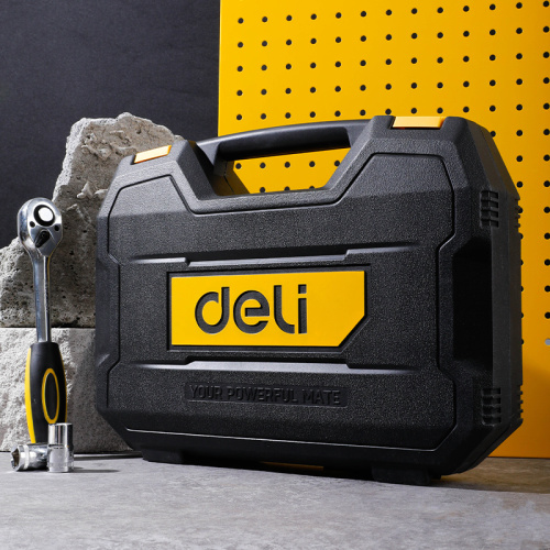 Набор ручного инструмента Deli YS EDL1044 44 предмета, кейс фото 5