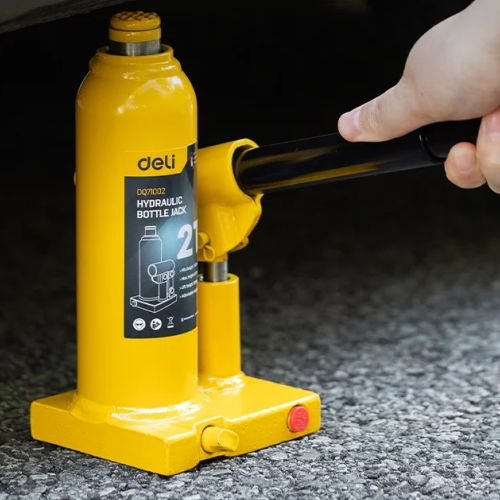 Домкрат бутылочный Deli YS EDQ71002, 2 т фото 8