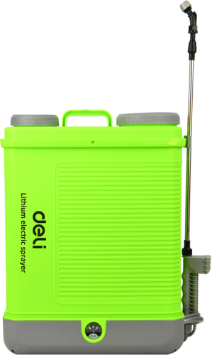 Опрыскиватель садовый Deli GS EDL581118 аккумуляторный, 18 л, зеленый