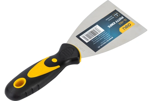 Шпатель нержавеющий Deli YS EDL-HD3, 75 мм, ручка 2K фото 2