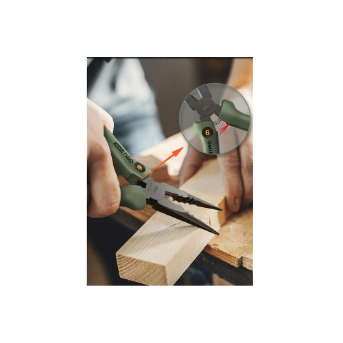 Набор ручного инструмента Deli HS EHT0006L 6 предметов, Soft Touch, зеленый фото 11