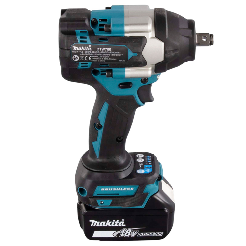Аккумуляторный гайковерт MAKITA DTW700RT1J, 18 В, 700 Нм, АКБ, 5 Ач, З/У фото 2 Аккумуляторный гайковерт MAKITA DTW700RT1J, 18 В, 700 Нм, АКБ, 5 Ач, З/У фото 2