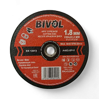 Круг отрезной по металлу BIVOL T41-230 x 1,8 x 22,2 мм