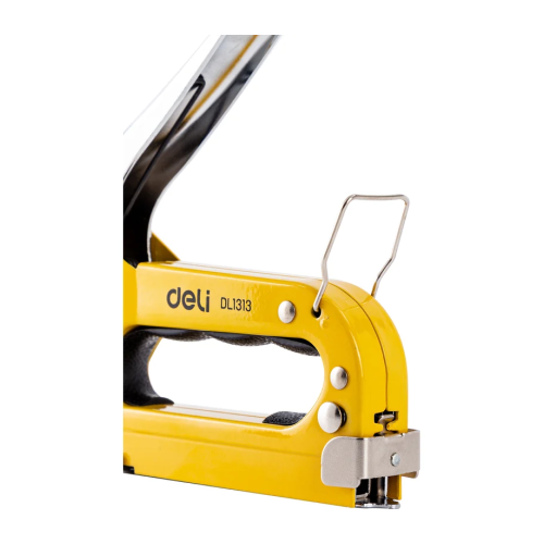 Степлер Deli YS EDL1313, механический, 3-в-1 + комплект скоб (П, U, T) фото 9