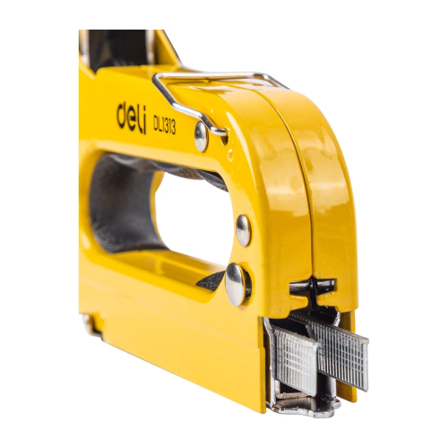 Степлер Deli YS EDL1313, механический, 3-в-1 + комплект скоб (П, U, T) фото 11