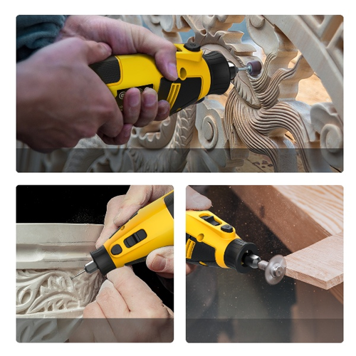 Гравер Deli YS EDL-DM03-E1, сетевой, 130 Вт, цанга 3 мм, коробка фото 3