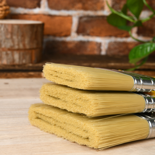 Кисть малярная Deli YS EDL509154, плоская, 2.5"-63 мм, смешанная щетина фото 4