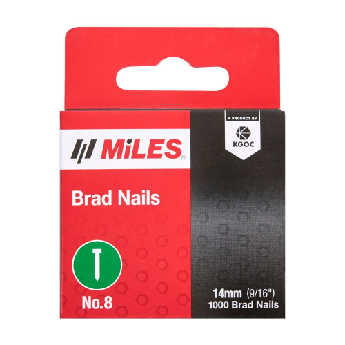 Скоба (гвоздь) Miles NO.8-14ММ, 1000 шт. Скоба (гвоздь) Miles NO.8-14ММ, 1000 шт.